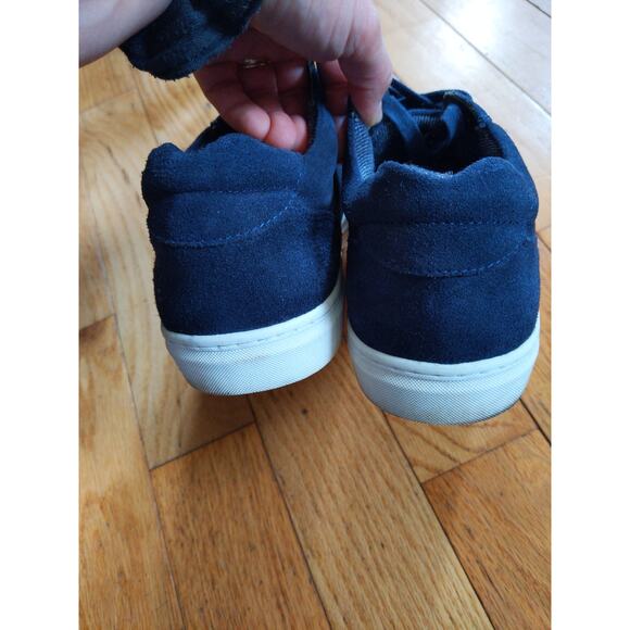 Samuel Windsor Navy Blue Sneakers Trainers Canvas Lace Up Size 9 Casual - Picture 7 of 10